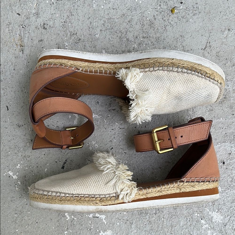 See by Chloe strappy espadrilles